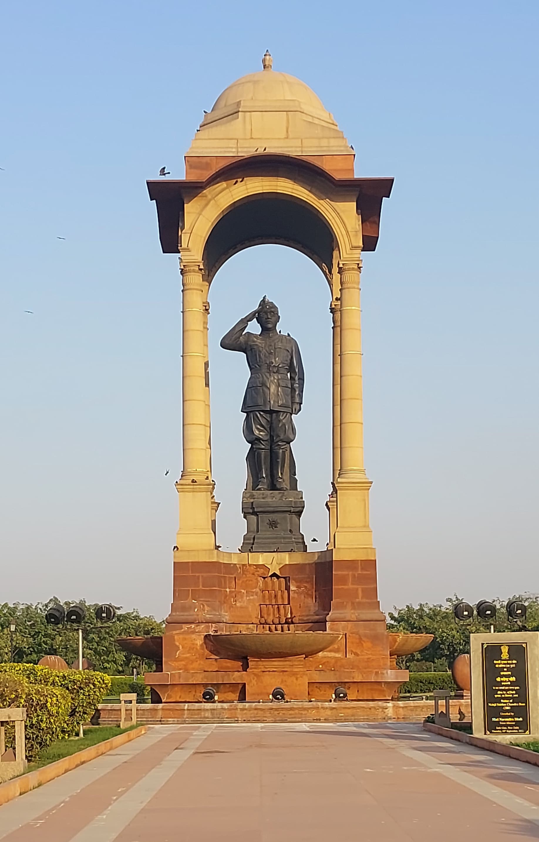 Netaji Subhash Chandra Bose's canopy
