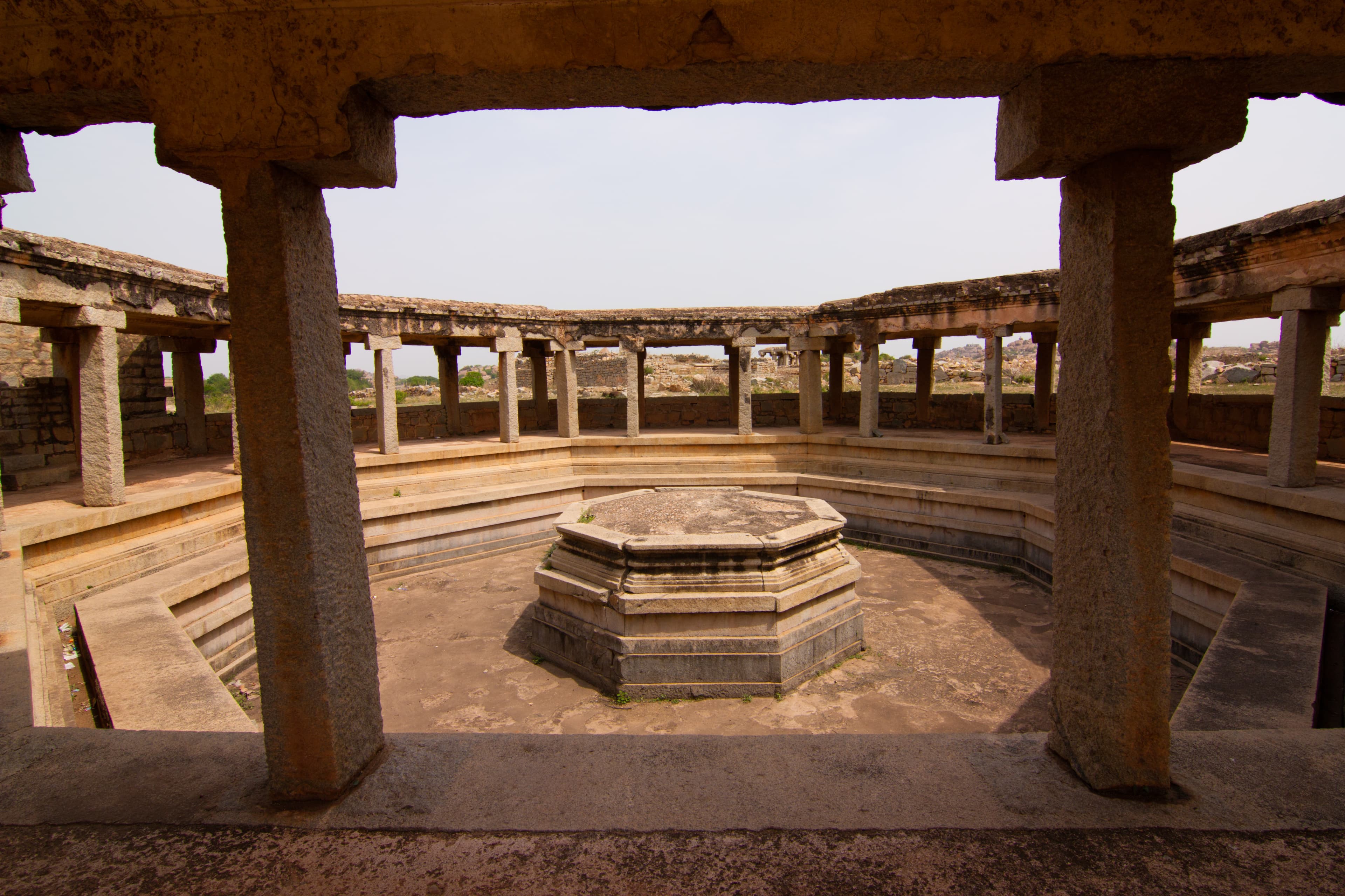 Octagonal Water Pavilion