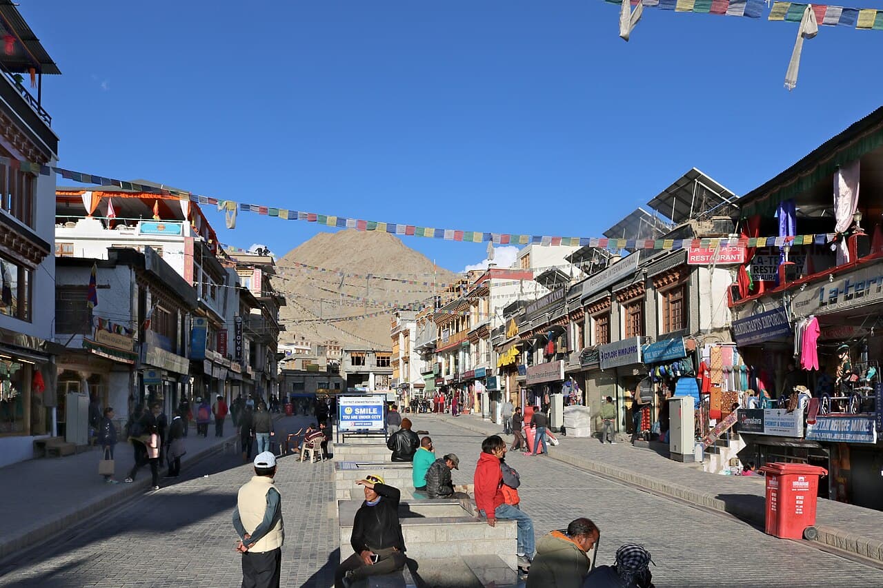 Leh Main Bazaar