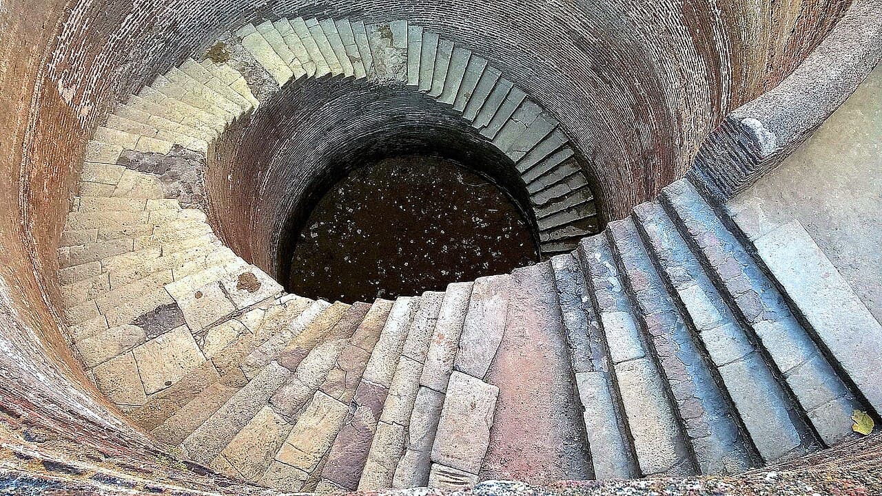 Helical Stepped Well